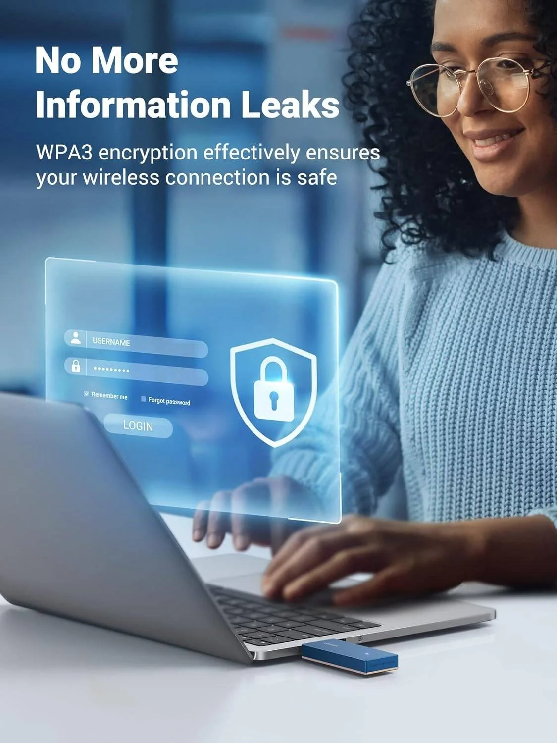 آداپتور USB WiFi 6 یوگرین، AX1800، سرعت 1800 مگابیت بر ثانیه برای کامپیوتر و لپ تاپ، 5G، دانگل WiFi دو بانده 2.4G، USB 3.0، درایور داخلی برای ویندوز | 90340 آداپتور USB WiFi 6 یوگرین، AX1800، سرعت 1800 مگابیت بر ثانیه برای کامپیوتر و لپ تاپ، 5G، دانگل WiFi دو بانده 2.4G، USB 3.0، درایور داخلی برای ویندوز | 90340