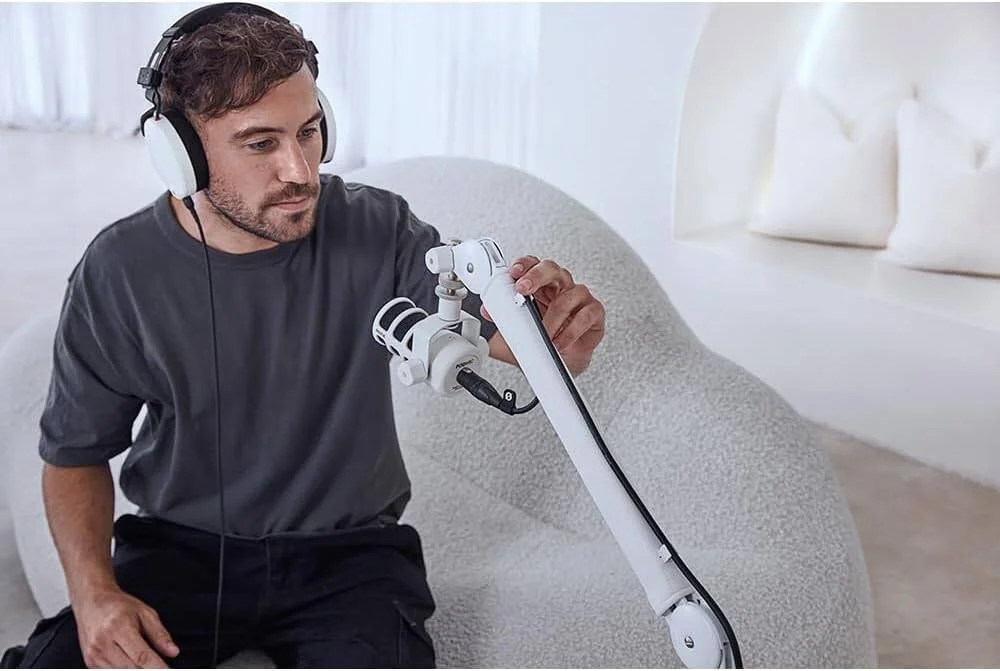 بازوی استودیویی حرفه ای RODE PSA1+ با فنربندی و مدیریت کابل (سفید) بازوی استودیویی حرفه ای RODE PSA1+ با فنربندی و مدیریت کابل (سفید)