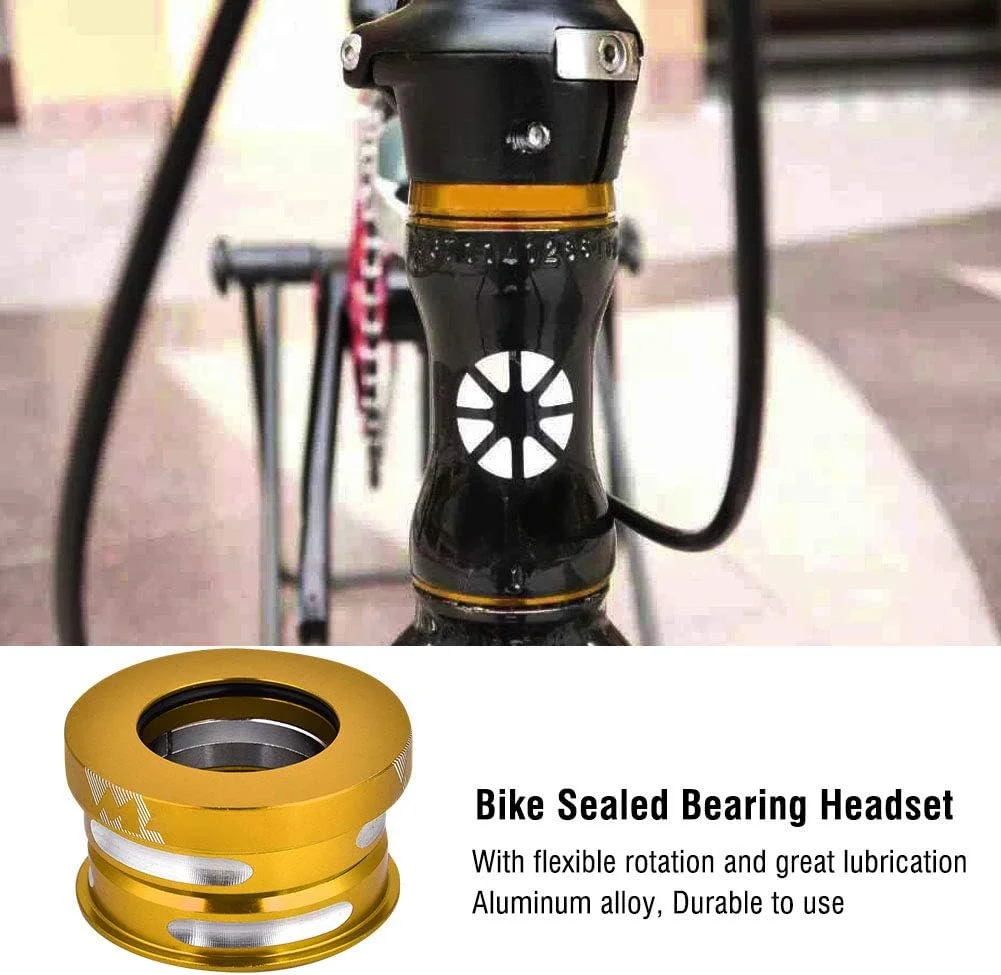 بلبرینگ فرمان دوچرخه Keenso Perrin، آلیاژ آلومینیوم بادوام با بلبرینگ داخلی مهر و موم شده برای اصلاح دوچرخه