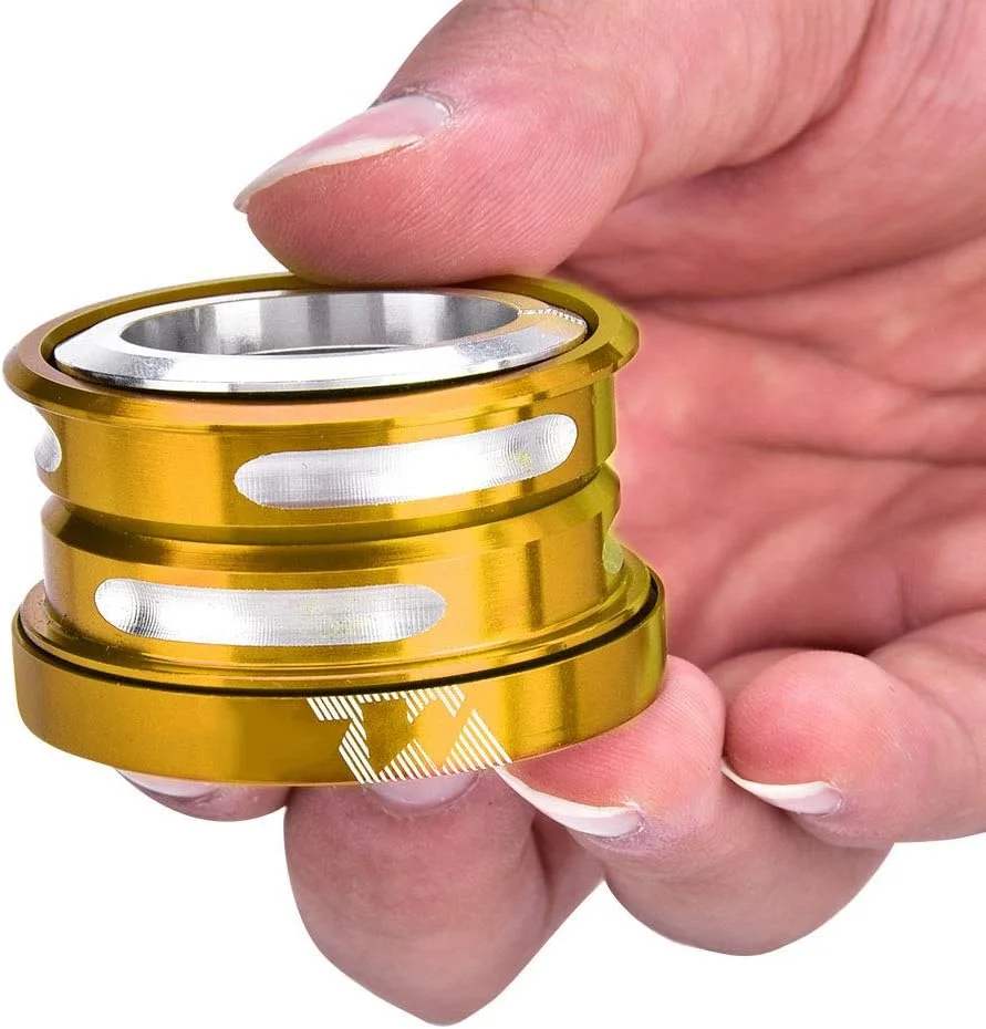 بلبرینگ فرمان دوچرخه Keenso Perrin، آلیاژ آلومینیوم بادوام با بلبرینگ داخلی مهر و موم شده برای اصلاح دوچرخه