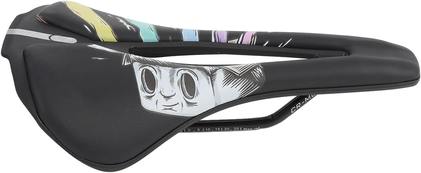 زین دوچرخه تنفسی توخالی EVA، نرم و راحت با سیستم جذب شوک فنری فولادی، مناسب برای دوچرخه های کوهستانی، جاده ای و تناسب اندام