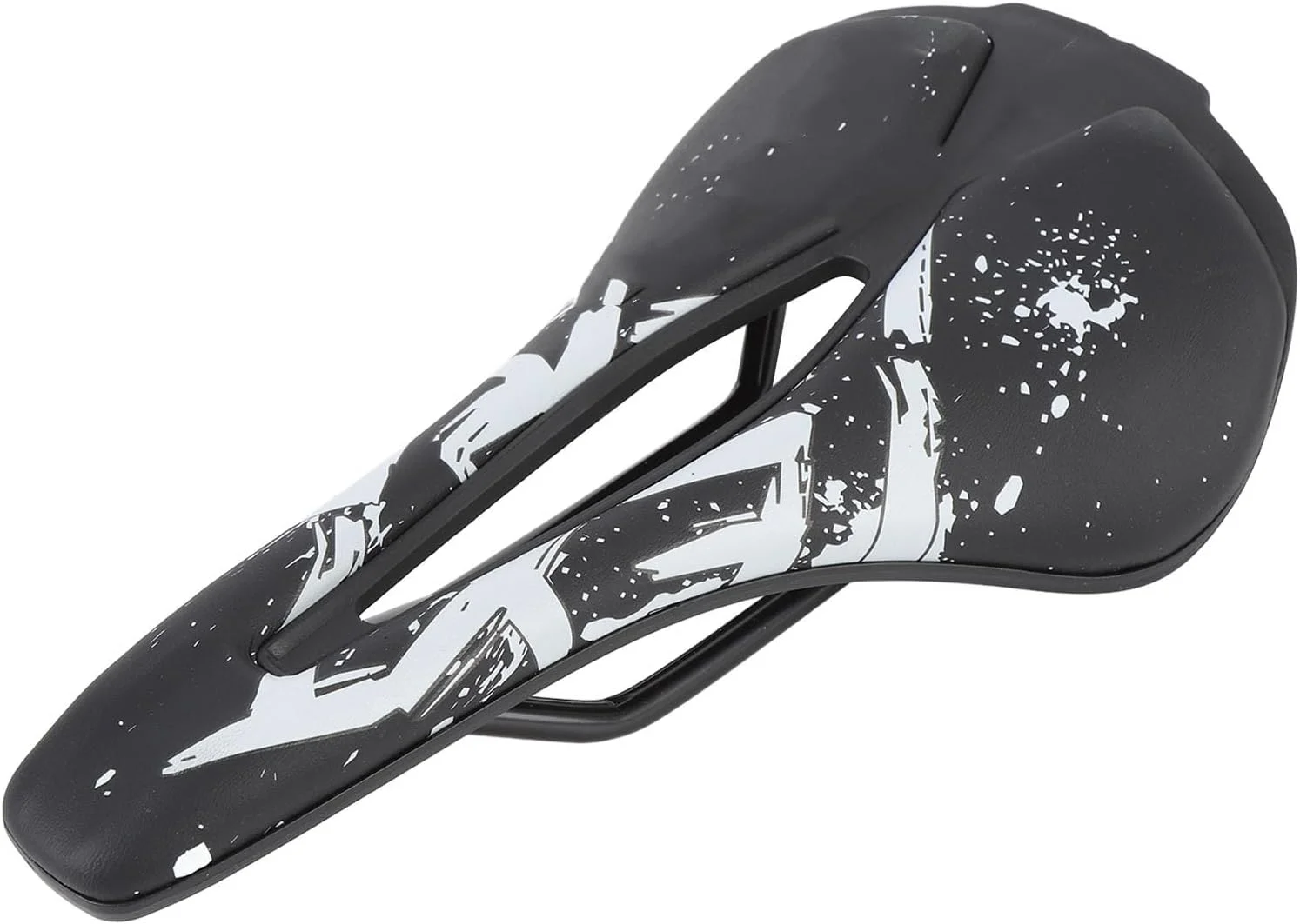 زین دوچرخه ارگونومیک Keenso، زین دوچرخه راحت با فوم EVA، کانال های جریان هوای سه بعدی و فولاد، مناسب برای دوچرخه های کوهستانی، جاده و BMX