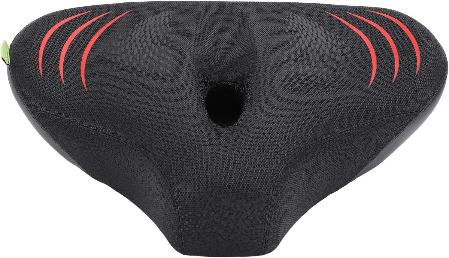 بالشتک دوچرخه سواری تنفسی جیاوو، پد زین ضخیم و بزرگ با قابلیت جذب ضربه، بالشتک چرمی PU راحت برای سفرهای طولانی بالشتک دوچرخه سواری تنفسی جیاوو، پد زین ضخیم و بزرگ با قابلیت جذب ضربه، بالشتک چرمی PU راحت برای سفرهای طولانی