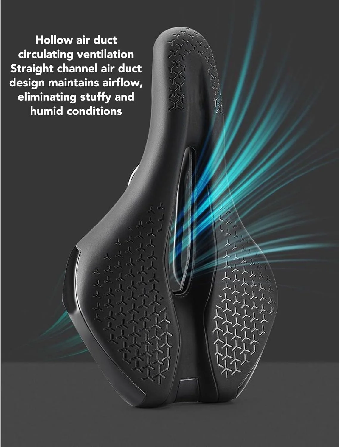 دوچرخه راحت Jiawu، چرم PU و اسفنج، بالشتک ضد لغزش و جاذب ضربه، جایگزینی برای دوچرخه کوهستانی و جاده