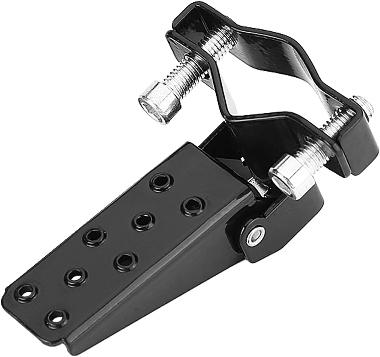 جاپایی موتور سیکلت فلزی آنودایز مشکی Eujgoov، طراحی شیک و راحت، جایگزینی مستقیم، با جاپایی تاشو، برای گیره/نگهدارنده مینی موتور سیکلت جاپایی موتور سیکلت فلزی آنودایز مشکی Eujgoov، طراحی شیک و راحت، جایگزینی مستقیم، با جاپایی تاشو، برای گیره/نگهدارنده مینی موتور سیکلت