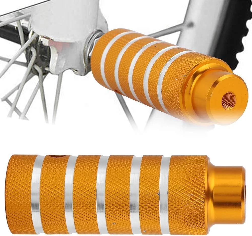 جاپایی دوچرخه Eujgoov، جاپایی فلزی بادوام و محکم برای دوچرخه کوهستان و جاده (طلایی)