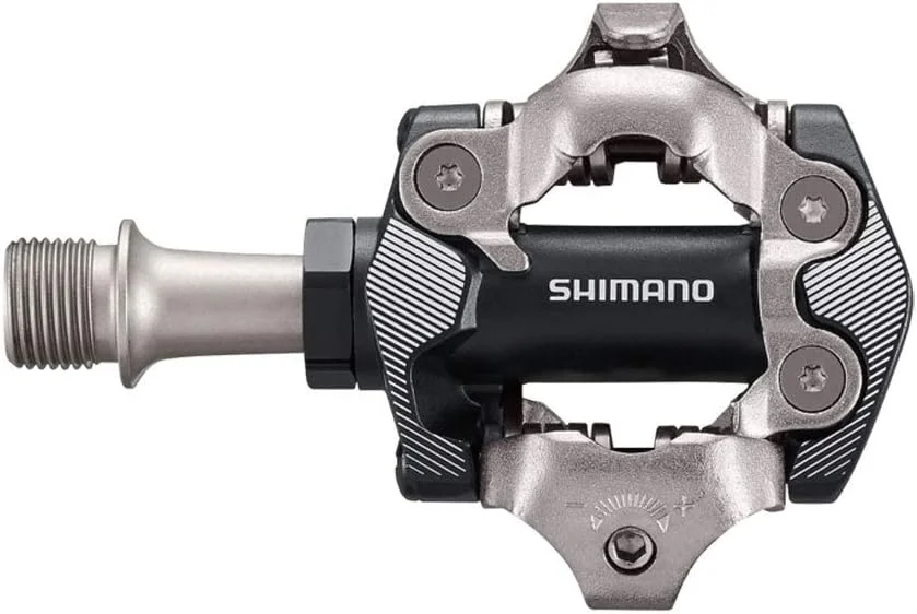پدال های Shimano SPD - پدال های بدون کلیپس Deore XT PD-M8100 برای MTB - بست های SM-SH51 شامل می شوند - مشکی