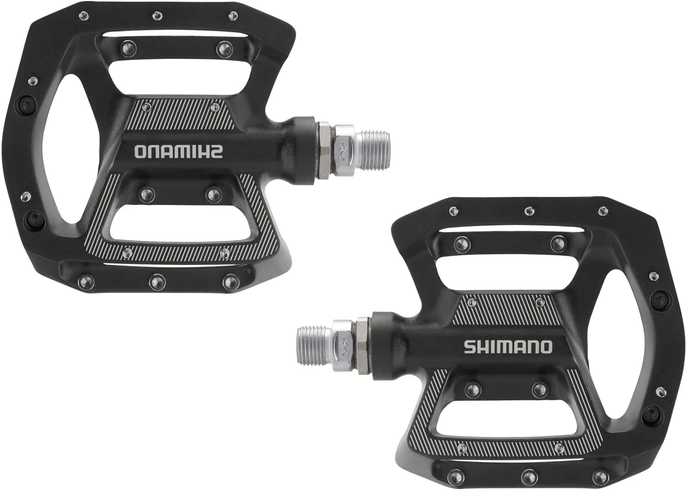 پدال فلت شیمانو PD GR500 مناسب MTB/BMX، یونیسکس، PD-GR500 پدال فلت شیمانو PD GR500 مناسب MTB/BMX، یونیسکس، PD-GR500