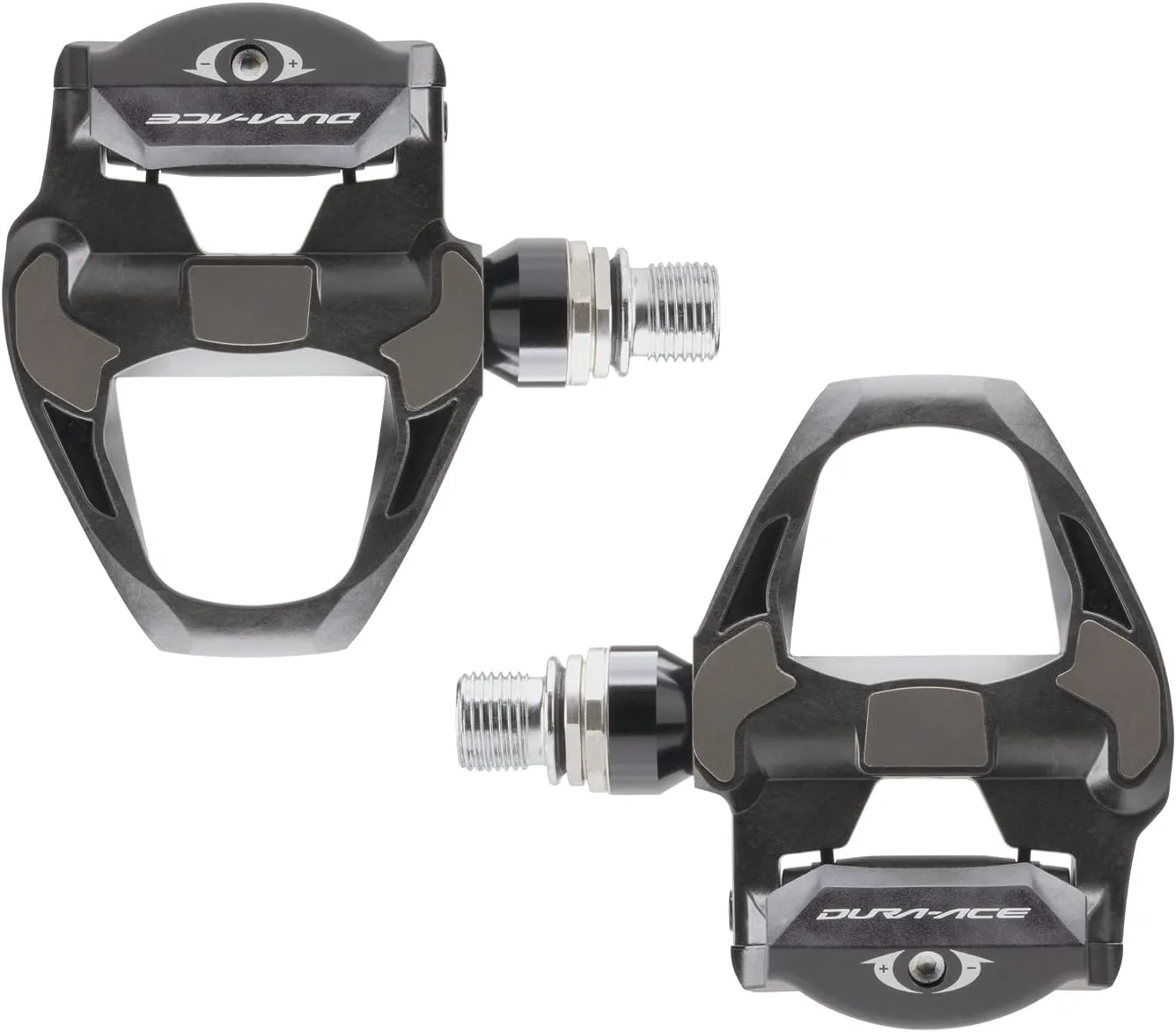 پدال های شیمانو دورا-ایس 9100 SPD-SL - ست پدال دوچرخه کورسی بدون کلیپس - طراحی کربنی سبک وزن - عملکرد بالا