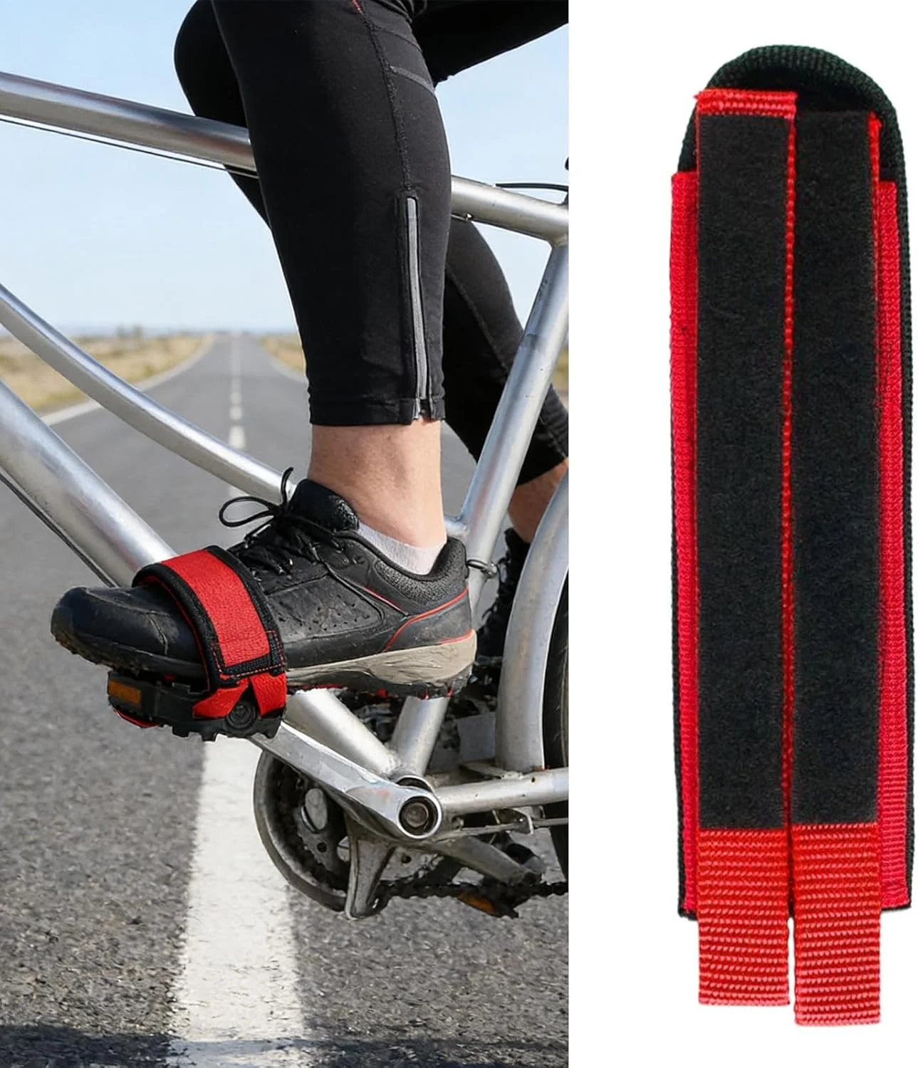 بند رکاب پدال | کمربند ضد لغزش قابل تنظیم، گیره پدال چسبی | برای بزرگسالان، مردان، زنان، دوچرخه تاشو، جاده، کوهستان، ورزش های فضای باز، باشگاه، سفرهای طولانی و استفاده خانگی بند رکاب پدال | کمربند ضد لغزش قابل تنظیم، گیره پدال چسبی | برای بزرگسالان، مردان، زنان، دوچرخه تاشو، جاده، کوهستان، ورزش های فضای باز، باشگاه، سفرهای طولانی و استفاده خانگی