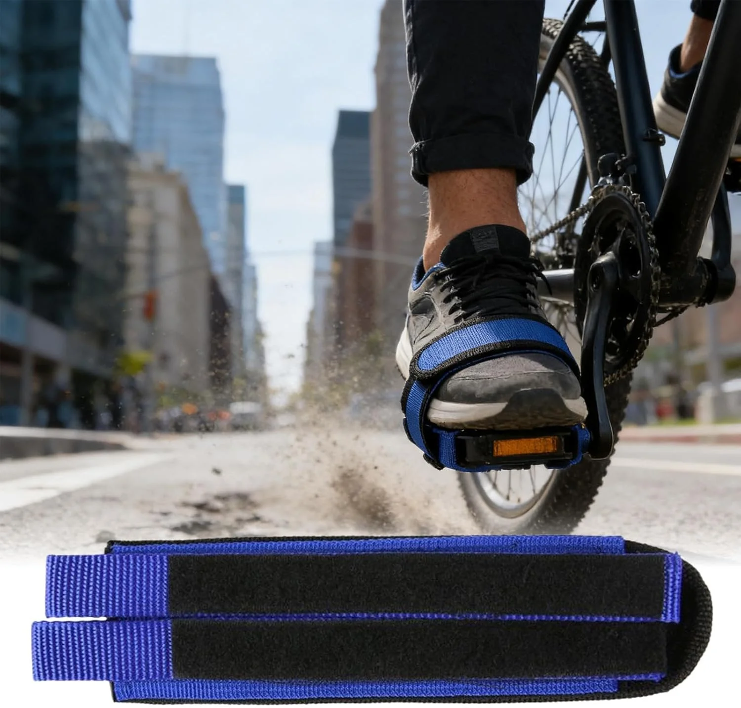 بند رکاب دوچرخه ورزشی، کمربند نایلونی قابل تنظیم، بند چسبی پدال دوچرخه | برای زنان، بزرگسالان، مردان، کوهستان، جاده، تاشو، فضای باز، تمرین باشگاه، خانه، سفر طولانی بند رکاب دوچرخه ورزشی، کمربند نایلونی قابل تنظیم، بند چسبی پدال دوچرخه | برای زنان، بزرگسالان، مردان، کوهستان، جاده، تاشو، فضای باز، تمرین باشگاه، خانه، سفر طولانی