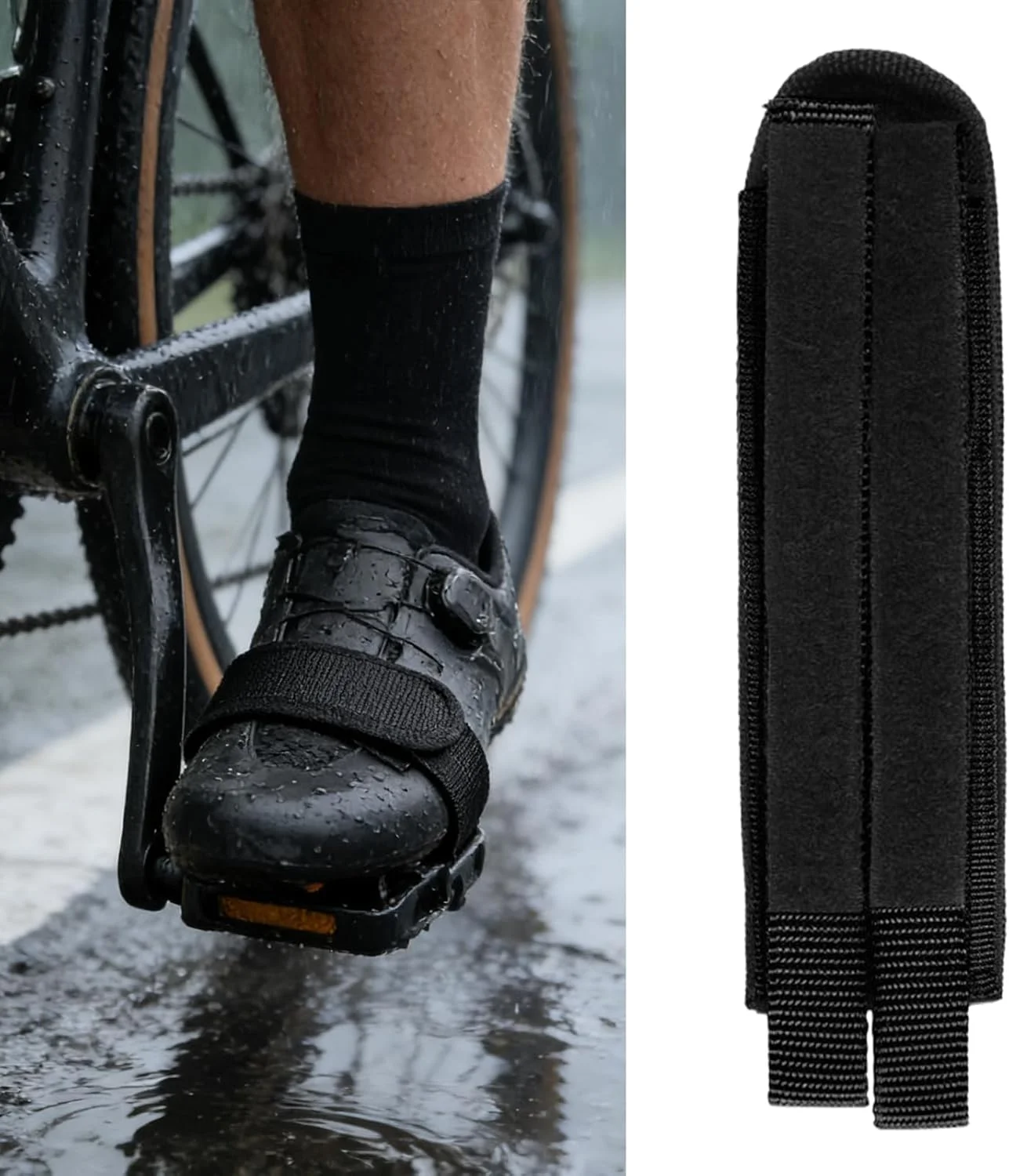 بند رکاب دوچرخه سواری | کمربند نایلونی قابل تنظیم، تسمه های گیره پنجه پدال - برای مردان، بزرگسالان، زنان، جاده، کوهستان، تاشو، تمرین، سواری، ورزشگاه، ورزش های فضای باز، سفرهای طولانی