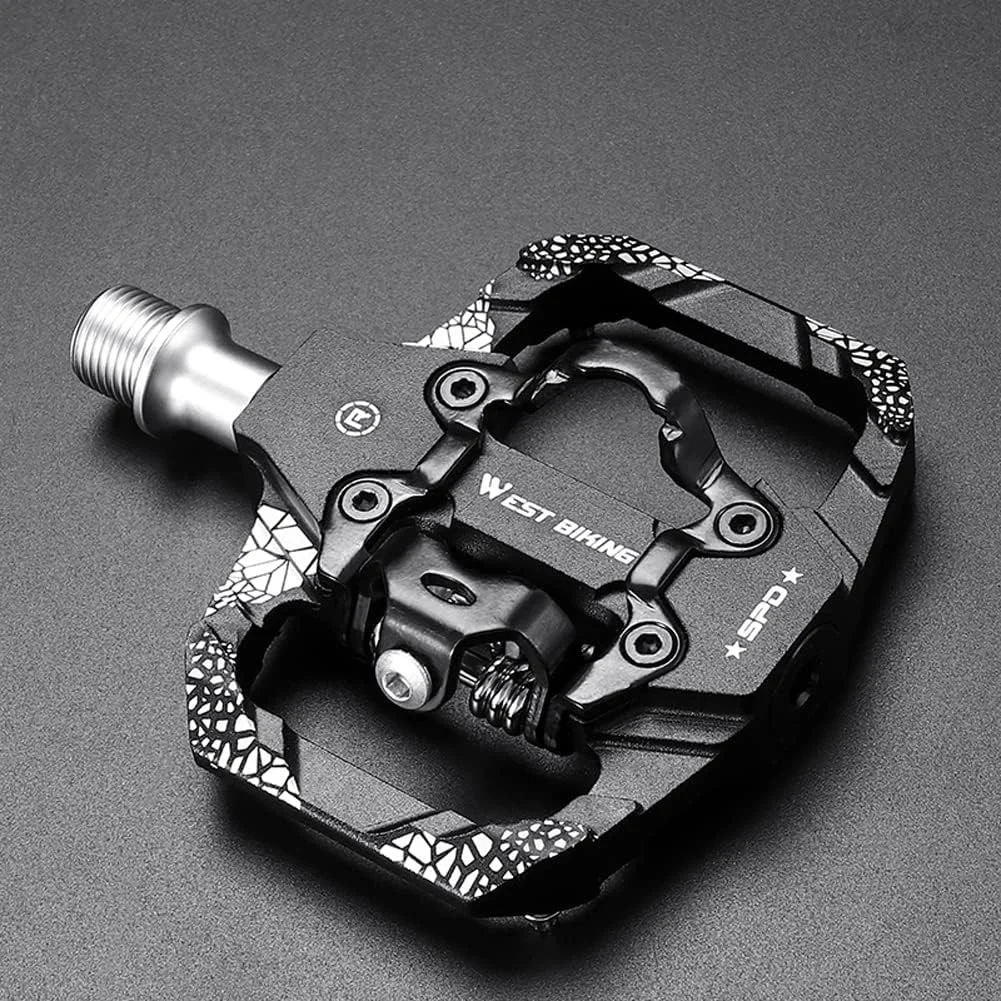 پدال دوچرخه کوهستان Morelian، پدال های دو طرفه SPD بدون گیره با بلبرینگ های مهر و موم شده برای دوچرخه های کوهستانی و جاده ای پدال دوچرخه کوهستان Morelian، پدال های دو طرفه SPD بدون گیره با بلبرینگ های مهر و موم شده برای دوچرخه های کوهستانی و جاده ای