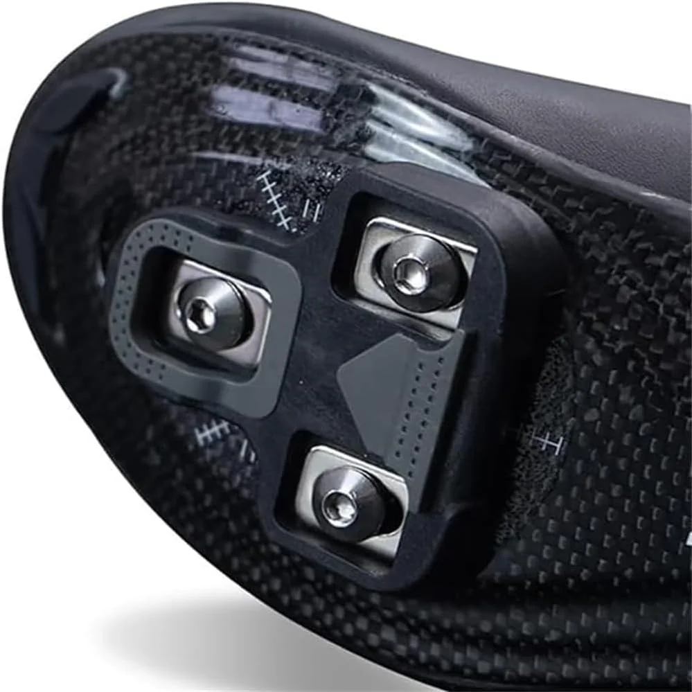 قفل پدال دوچرخه کورسی Joyzzz، 2 عدد مکانیزم قفل ایمن برای دوچرخه سواری جاده و تمرینات داخل سالن، قفل پدال های دوچرخه سواری با کارایی بالا سازگار با Look KEO، قفل پدال های بادوام برای کفش های دوچرخه سواری