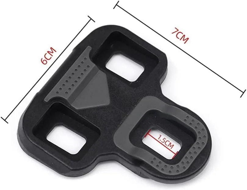 قفل پدال دوچرخه کورسی Joyzzz، 2 عدد مکانیزم قفل ایمن برای دوچرخه سواری جاده و تمرینات داخل سالن، قفل پدال های دوچرخه سواری با کارایی بالا سازگار با Look KEO، قفل پدال های بادوام برای کفش های دوچرخه سواری