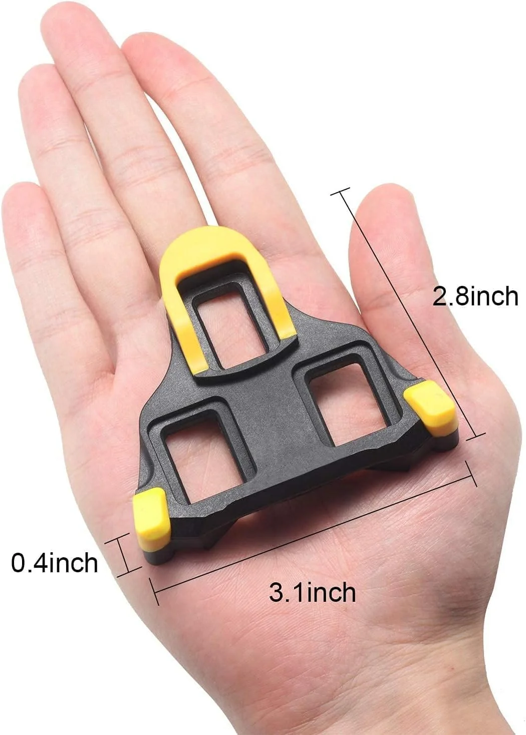 قفل پدال دوچرخه کورسی Joyzzz، 2 عدد، سازگار با پدال‌های Speed-SL، قفل پدال بادوام برای دوچرخه‌سواری داخل و خارج از خانه، ست گیره دوچرخه حرفه‌ای