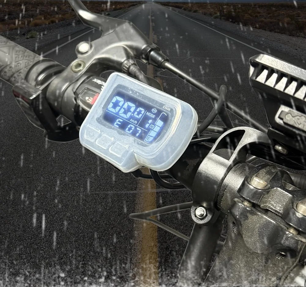 محافظ صفحه نمایش دوچرخه برقی مدل EN06، ضد آب و شفاف