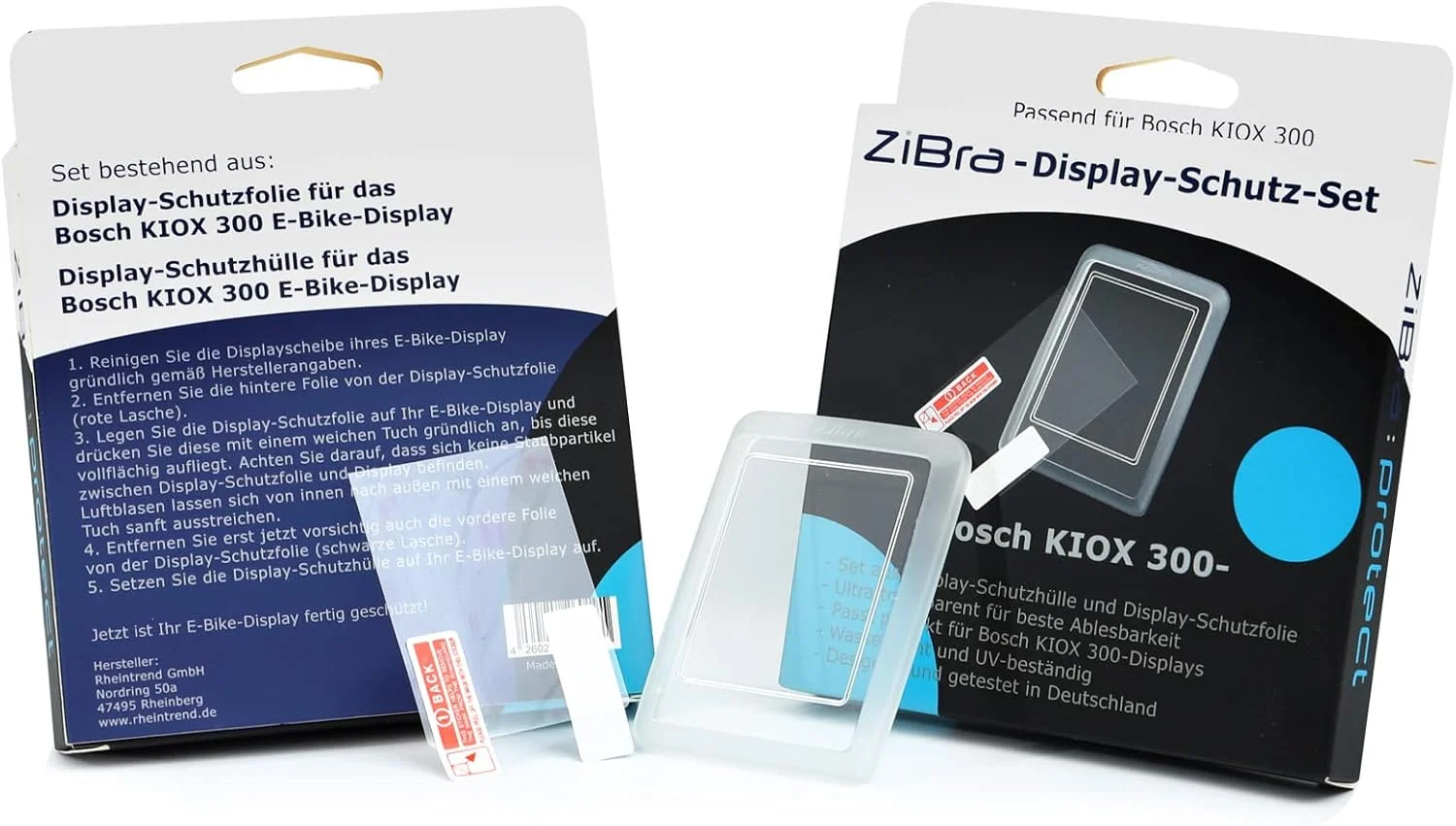 ZiBra - مجموعه محافظ صفحه نمایش مناسب برای Bosch KIOX 300