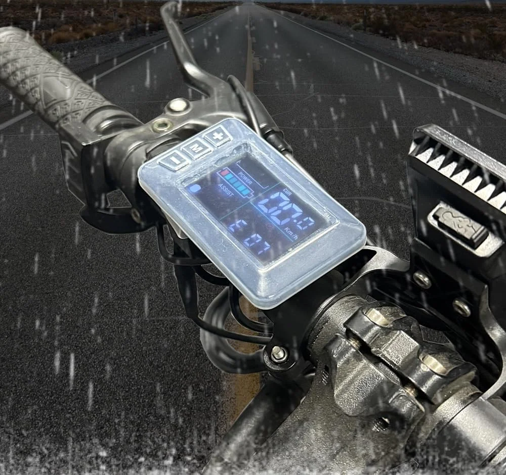 روکش محافظ سیلیکونی نمایشگر دوچرخه برقی G51، ضد گرد و غبار و ضد آب