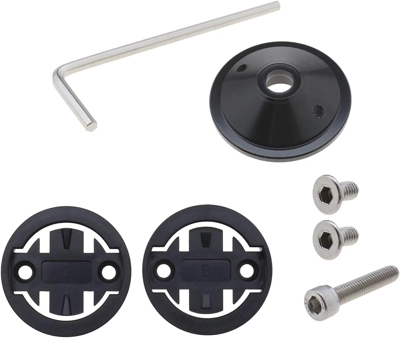 کیت آداپتور نگهدارنده کامپیوتر دوچرخه، سازگار با Garmin Edge 1000 820 810 و Bryton Rider R530 R330، مشکی