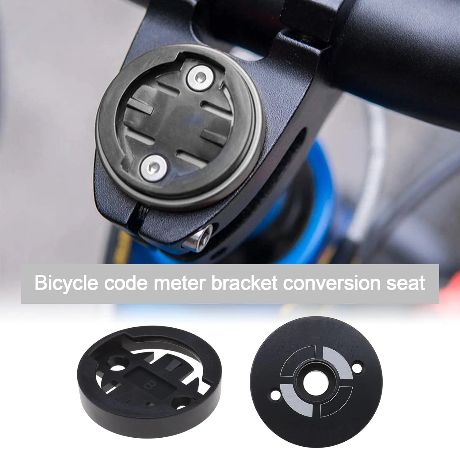 کیت آداپتور نگهدارنده کامپیوتر دوچرخه، سازگار با Garmin Edge 1000 820 810 و Bryton Rider R530 R330، مشکی