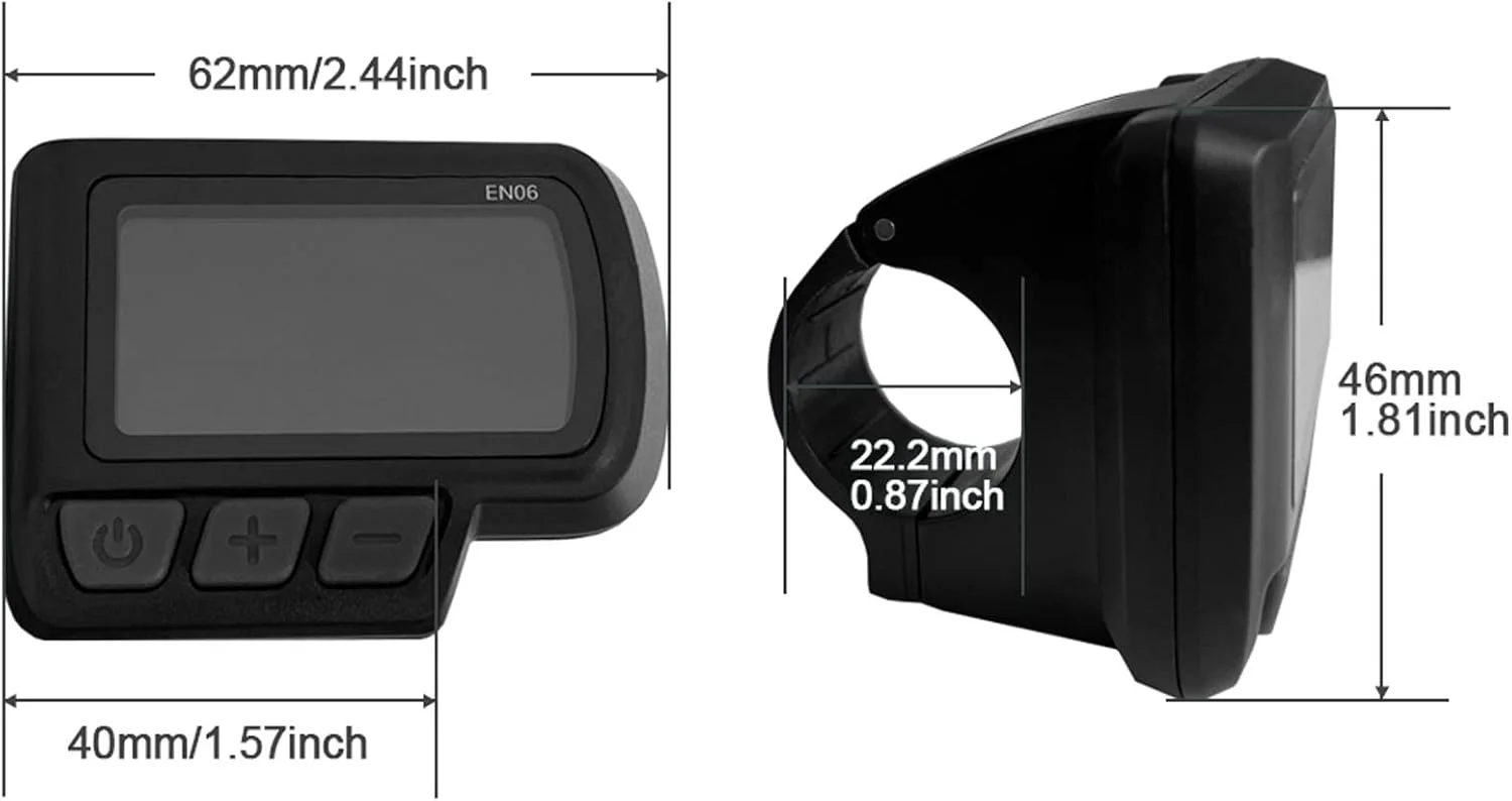 نمایشگر ال سی دی دوچرخه برقی VGEBY، سرعت سنج دوچرخه برقی با وضعیت باتری USB برای دوچرخه کوهستانی نمایشگر ال سی دی دوچرخه برقی VGEBY، سرعت سنج دوچرخه برقی با وضعیت باتری USB برای دوچرخه کوهستانی
