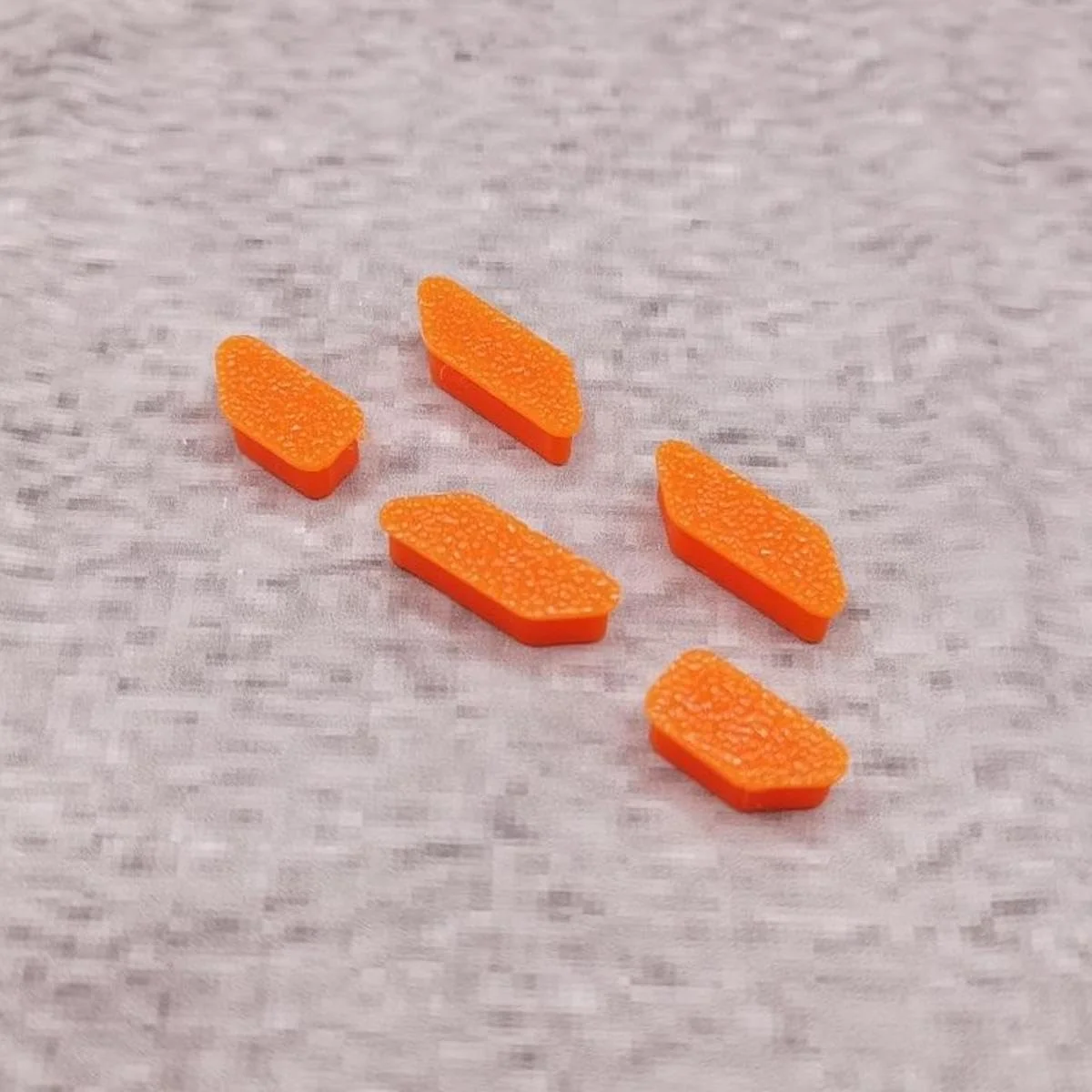 دکمه های جایگزین 5 عددی نارنجی سازگار با کامپیوتر دوچرخه گارمین Edge 520، قطعه تعویضی تعمیر (نارنجی)