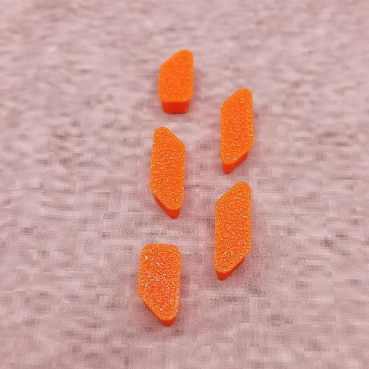 دکمه های جایگزین 5 عددی نارنجی سازگار با کامپیوتر دوچرخه گارمین Edge 520، قطعه تعویضی تعمیر (نارنجی)