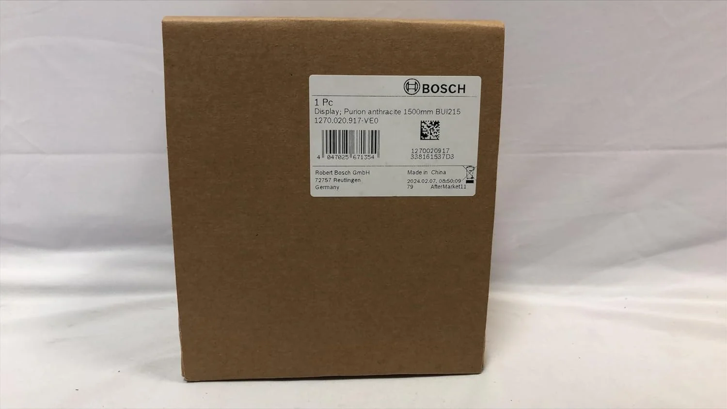 نمایشگر بوش مدل Purion، زغالی، سایز استاندارد