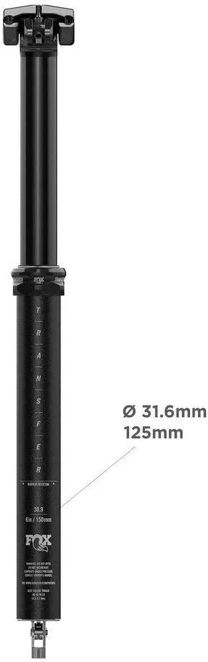 میله زین متحرک فاکس ریسینگ شاکس ترنسفر پرفورمنس الیت - مسیریابی داخلی