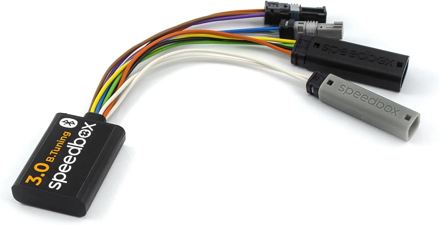 چیپ تیونینگ SpeedBox 3.0 B-Tuning، برای موتورهای دوچرخه برقی Bosch، سازگار با نسل 4 سال 2020، برنامه ریزی/کنترل از طریق اپلیکیشن بلوتوث و تلفن همراه