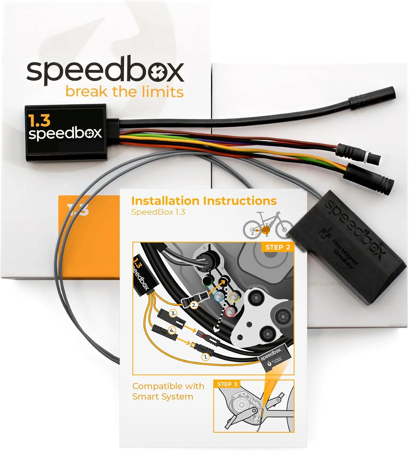 چیپ تیونینگ اسپیدباکس 1.3 سازگار با موتورهای بوش پرفورمنس لاین CX (نسل 4) با آهنربای رینگ / تیونینگ دوچرخه برقی / سیستم هوشمند