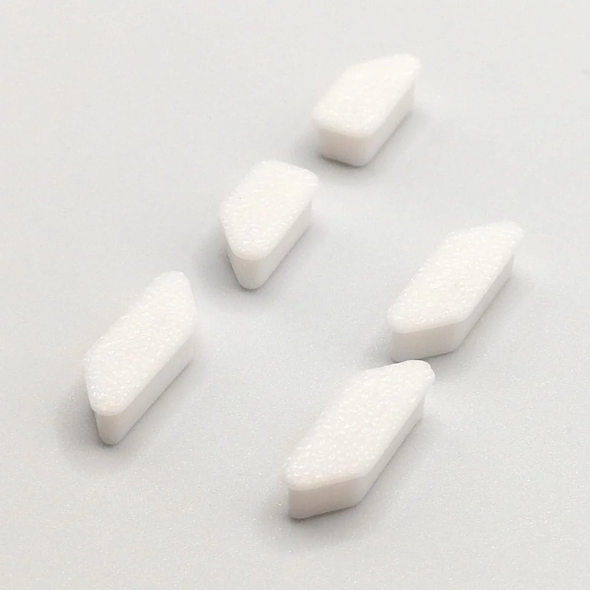 ۵ عدد دکمه جایگزین برای کامپیوتر دوچرخه گارمین اج ۵۲۰ (E۵۲) (سفید)