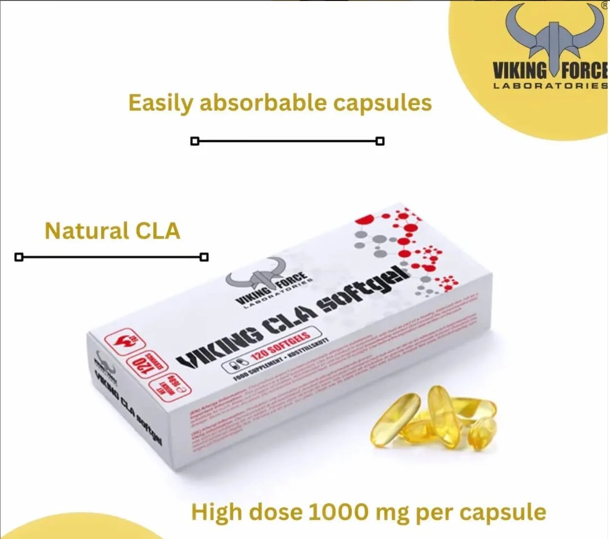 کپسول های ژلاتینی نیروی وایکینگ CLA - 1000 میلی گرم CLA در هر کپسول - 168 گرم - 120 کپسول ژلاتینی - پشتیبانی از مدیریت وزن کپسول های ژلاتینی نیروی وایکینگ CLA - 1000 میلی گرم CLA در هر کپسول - 168 گرم - 120 کپسول ژلاتینی - پشتیبانی از مدیریت وزن