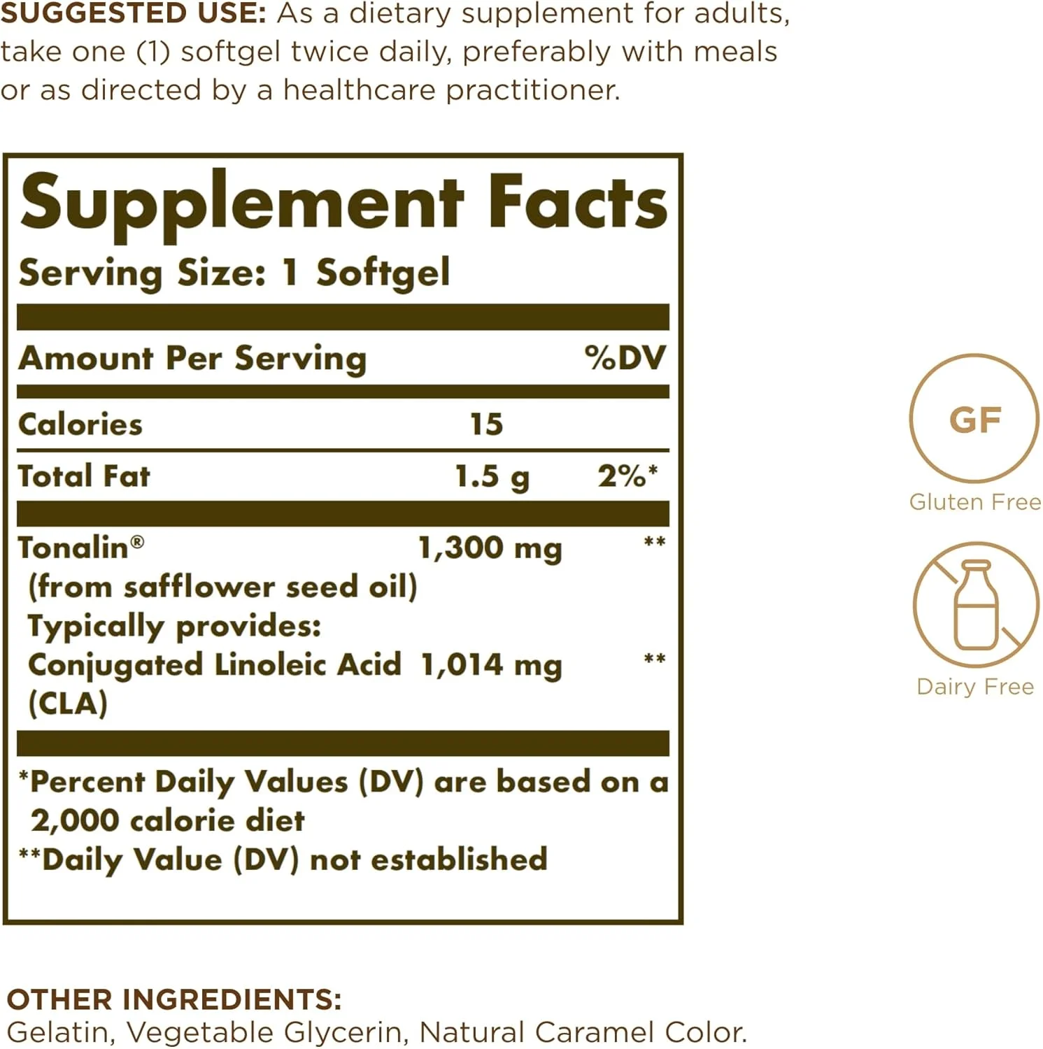 سافت ژل سولگار تونالین سی ال ای 1300 میلی گرم 60 عددی سافت ژل سولگار تونالین سی ال ای 1300 میلی گرم 60 عددی