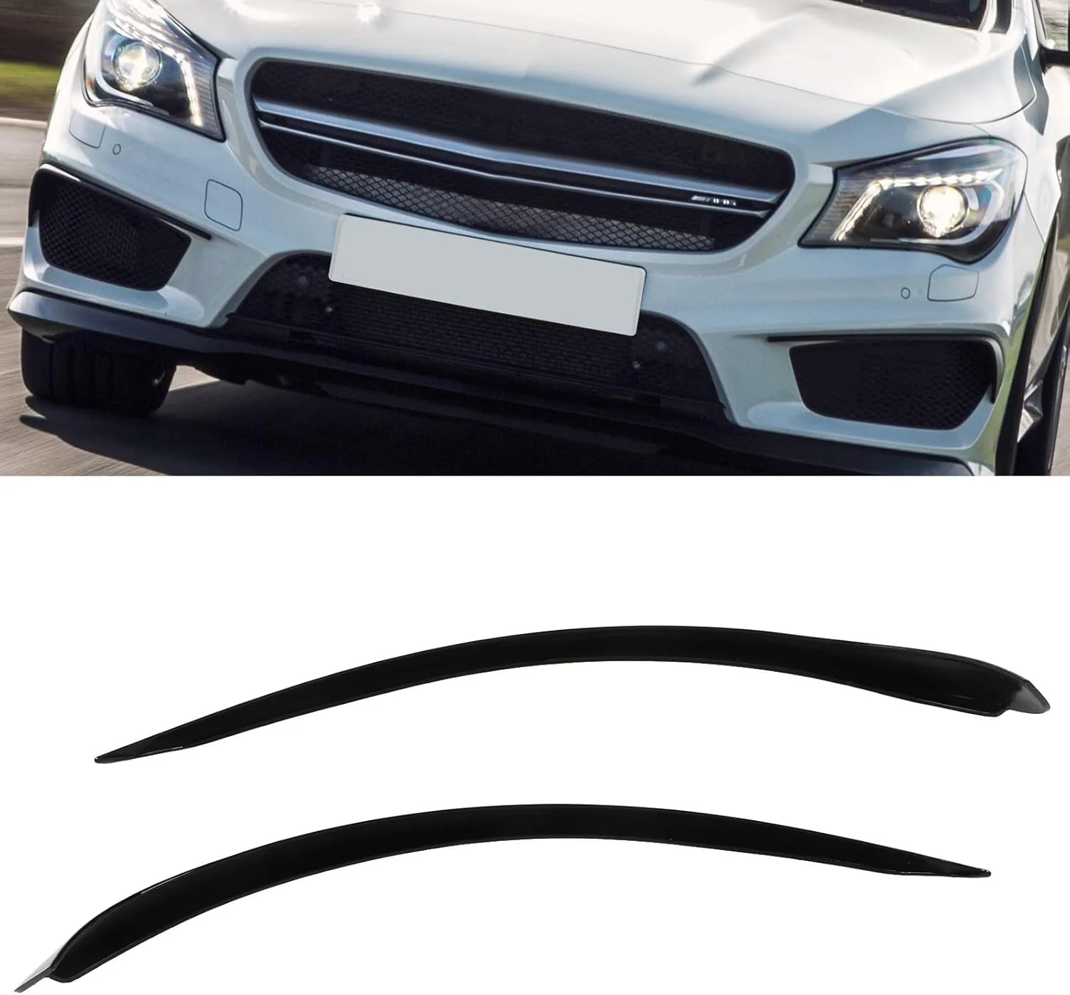 روکش دریچه هواکش اسپلیتر سپر جلویی مناسب برای CLA-Class C117 X117 AMG Line CLA45 روکش دریچه هواکش اسپلیتر سپر جلویی مناسب برای CLA-Class C117 X117 AMG Line CLA45