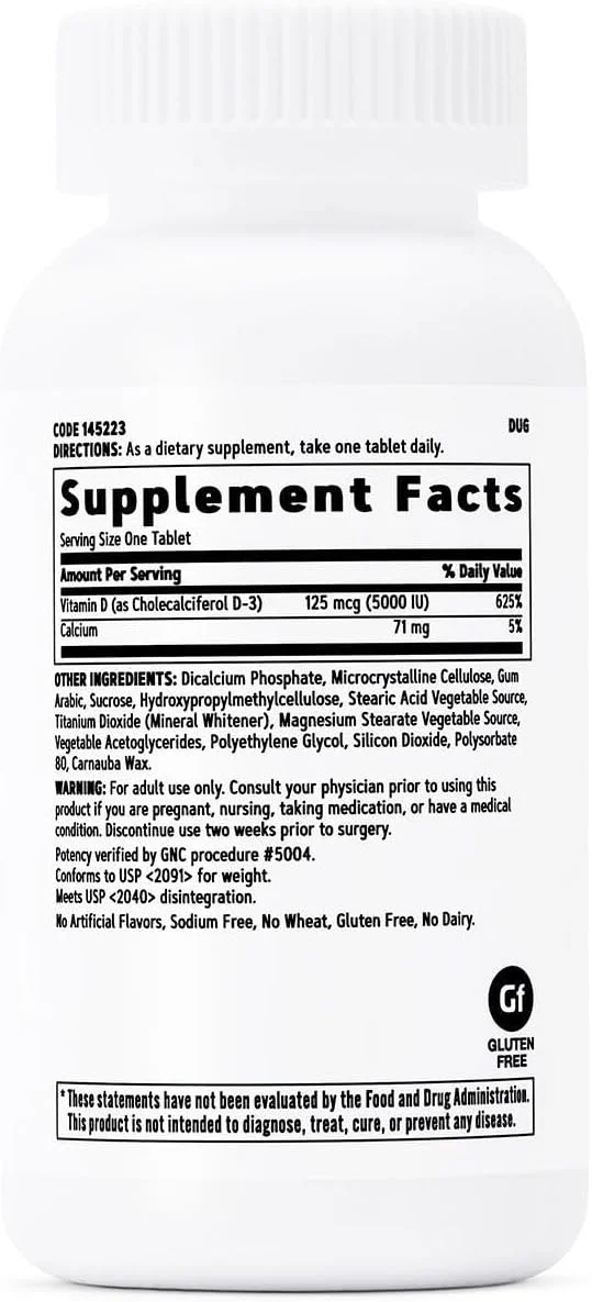 ویتامین د-3 5000 واحد بین المللی جی ان سی ویتامین د-3 5000 واحد بین المللی جی ان سی