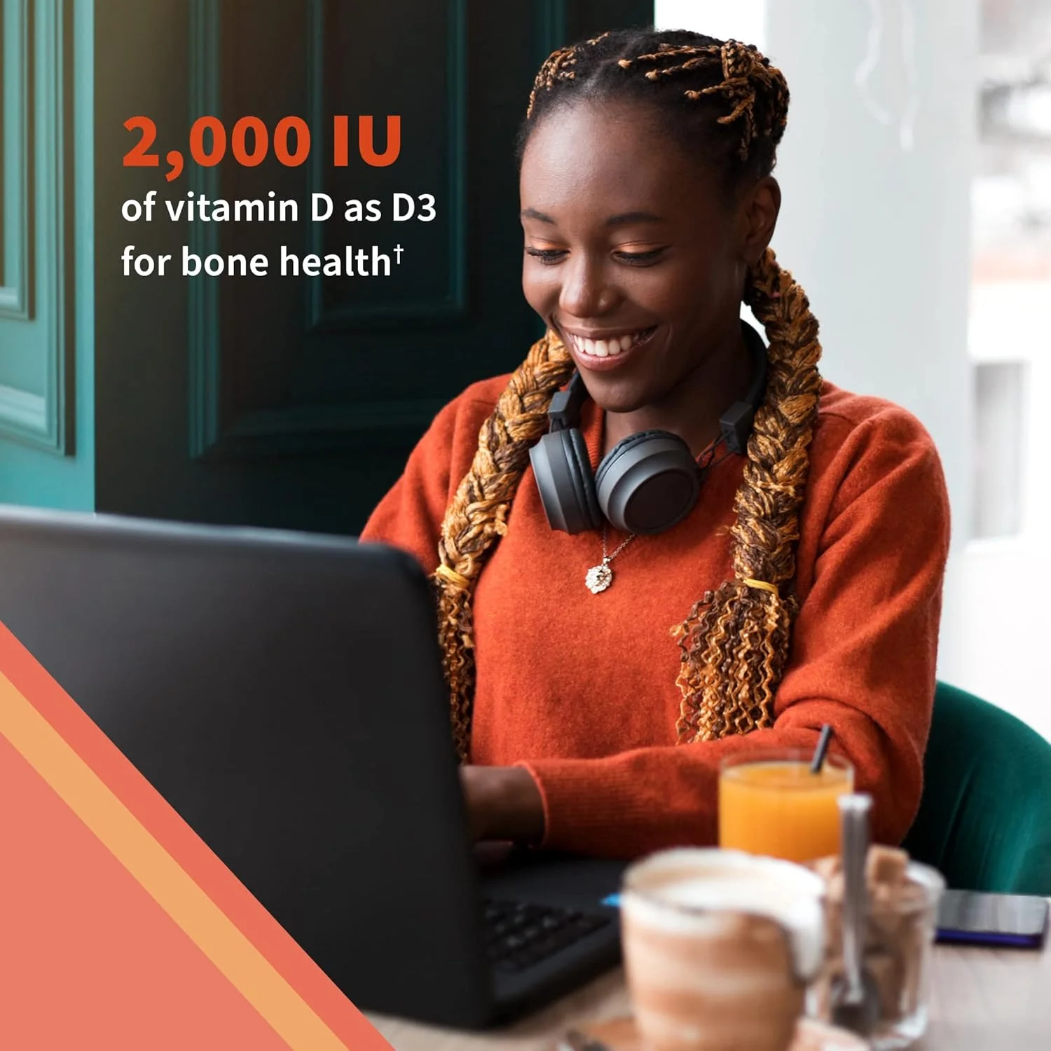 پاستیل ویتامین D3+K2 Garden of Life با پری‌بیوتیک و پروبیوتیک برای هضم، 2000 واحد بین‌المللی ویتامین D3 + 100 میکروگرم K2 برای سلامت استخوان و سیستم ایمنی بزرگسالان، Vitamin Code، غیر GMO، بدون گلوتن، 45 پاستیل با طعم تمشک و لیمو