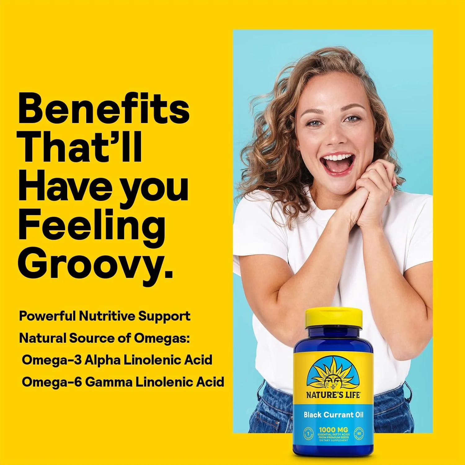 روغن دانه انگور فرنگی سیاه 1000 میلی گرمی هلث فرام د سان - 60 سافت ژل 62921