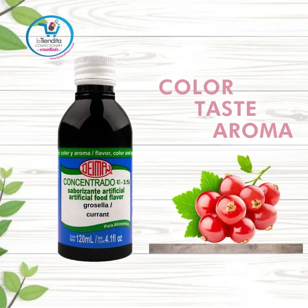طعم دهنده مصنوعی خوراکی دیمن، کنسانتره انگور فرنگی E-15 (120 میلی لیتر)