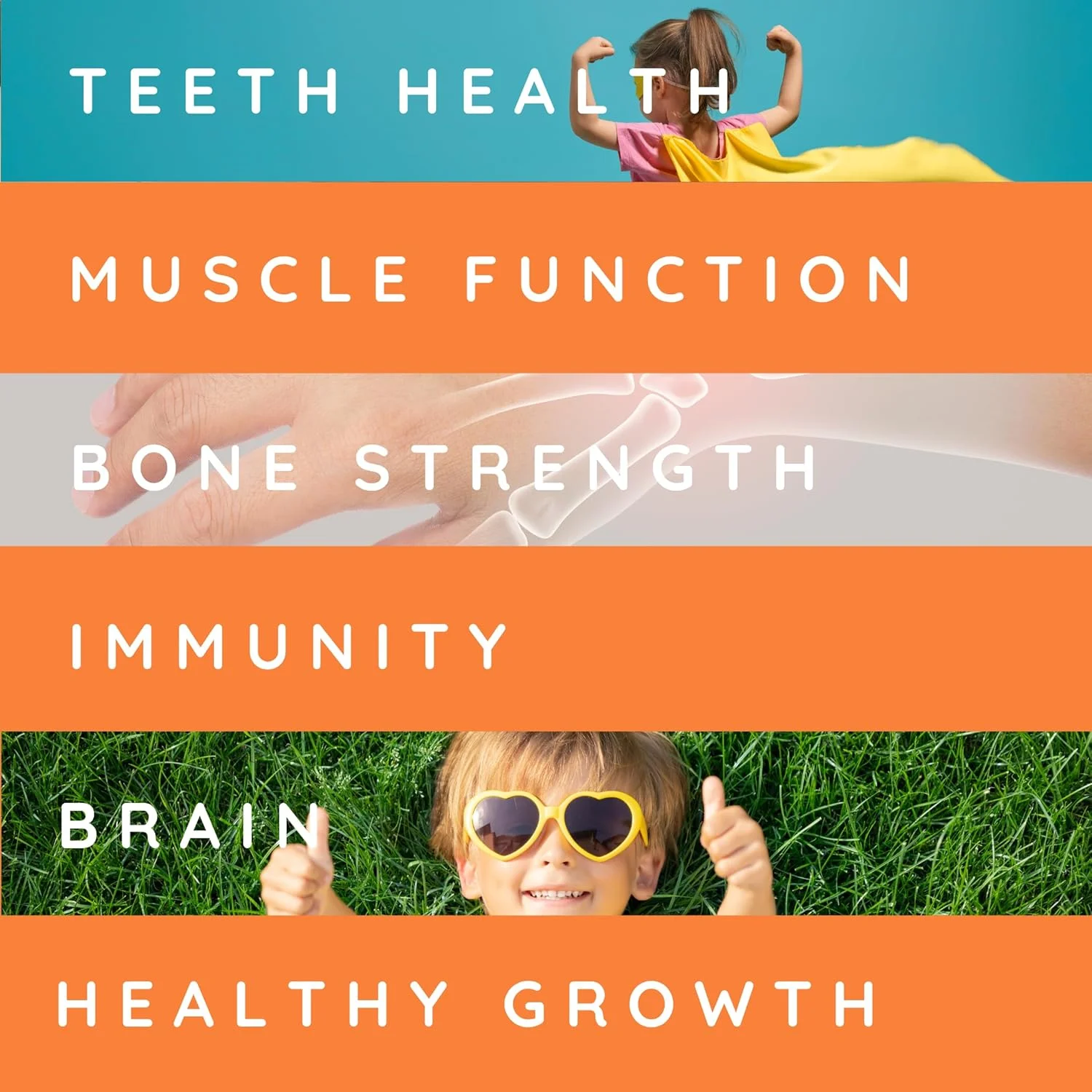 اسپری ویتامین D3 لیپوزومی کودکان 400 واحد بین المللی - فراهمی زیستی بالا، جذب سریع ویتامین D گیاهی به عنوان کوله کلسیفرول برای کودکان | حمایت از ایمنی، استخوان و دندان | طعم انفجار پرتقال (90 اسپری)