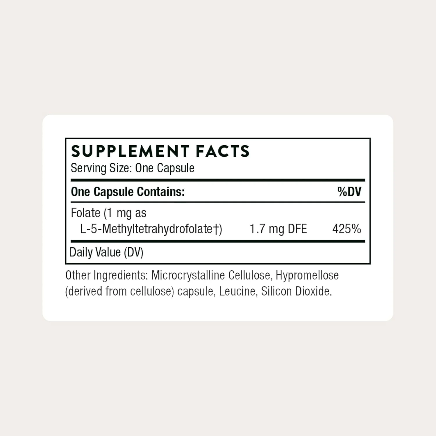 مکمل متیل فولات تورن 5-MTHF 1 میلی گرم (فولات فعال B9) - پشتیبانی از سلامت قلب و عروق، رشد جنین، سلامت اعصاب، متیلاسیون و سطوح هموسیستئین - 60 کپسول