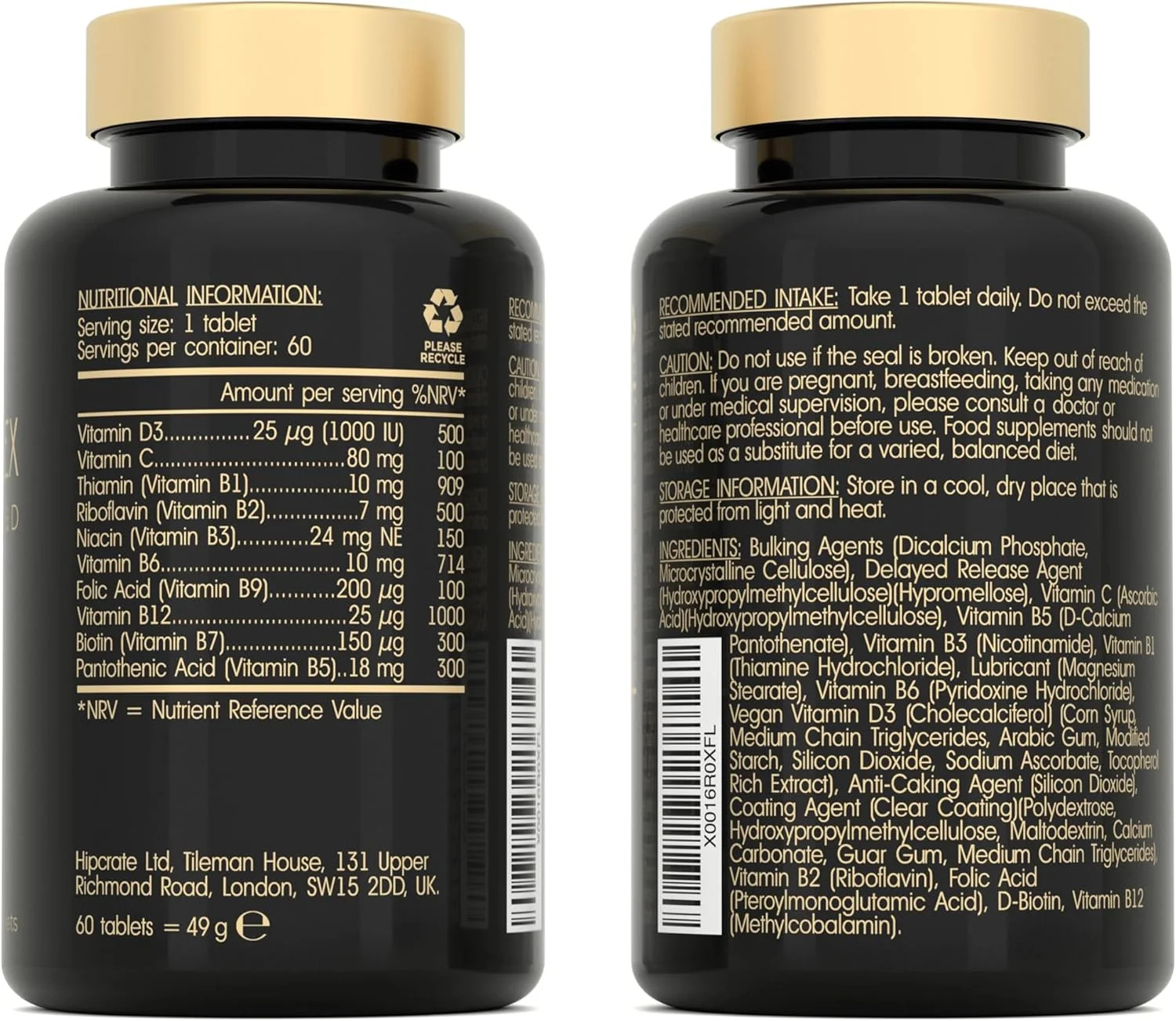 قرص کمپلکس ویتامین B با قدرت بالا - کمپلکس سوپر B با رهش زمانی غنی شده با ویتامین های C و D - 90 عدد قرص - تمام 8 ویتامین B12، B6، اسید فولیک، بیوتین، B1، B2، B3، B5 - مکمل ویتامین B ساخت انگلستان و وگان قرص کمپلکس ویتامین B با قدرت بالا - کمپلکس سوپر B با رهش زمانی غنی شده با ویتامین های C و D - 90 عدد قرص - تمام 8 ویتامین B12، B6، اسید فولیک، بیوتین، B1، B2، B3، B5 - مکمل ویتامین B ساخت انگلستان و وگان