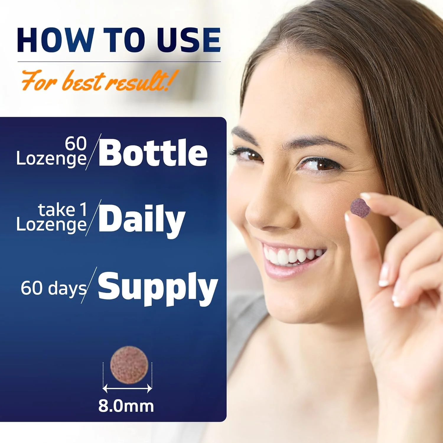 ویتامین ب۱۲ متیل (متیل کوبالامین) 10000 میکروگرم ویتاماتیک - 60 قرص مکیدنی - منبع عالی ویتامین ب۱۲ برای انرژی و سلامت اعصاب ویتامین ب۱۲ متیل (متیل کوبالامین) 10000 میکروگرم ویتاماتیک - 60 قرص مکیدنی - منبع عالی ویتامین ب۱۲ برای انرژی و سلامت اعصاب