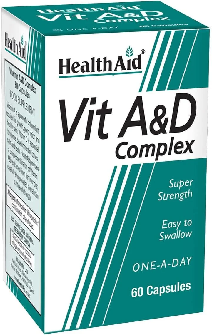 Vit A & D Complex 60 Capsules