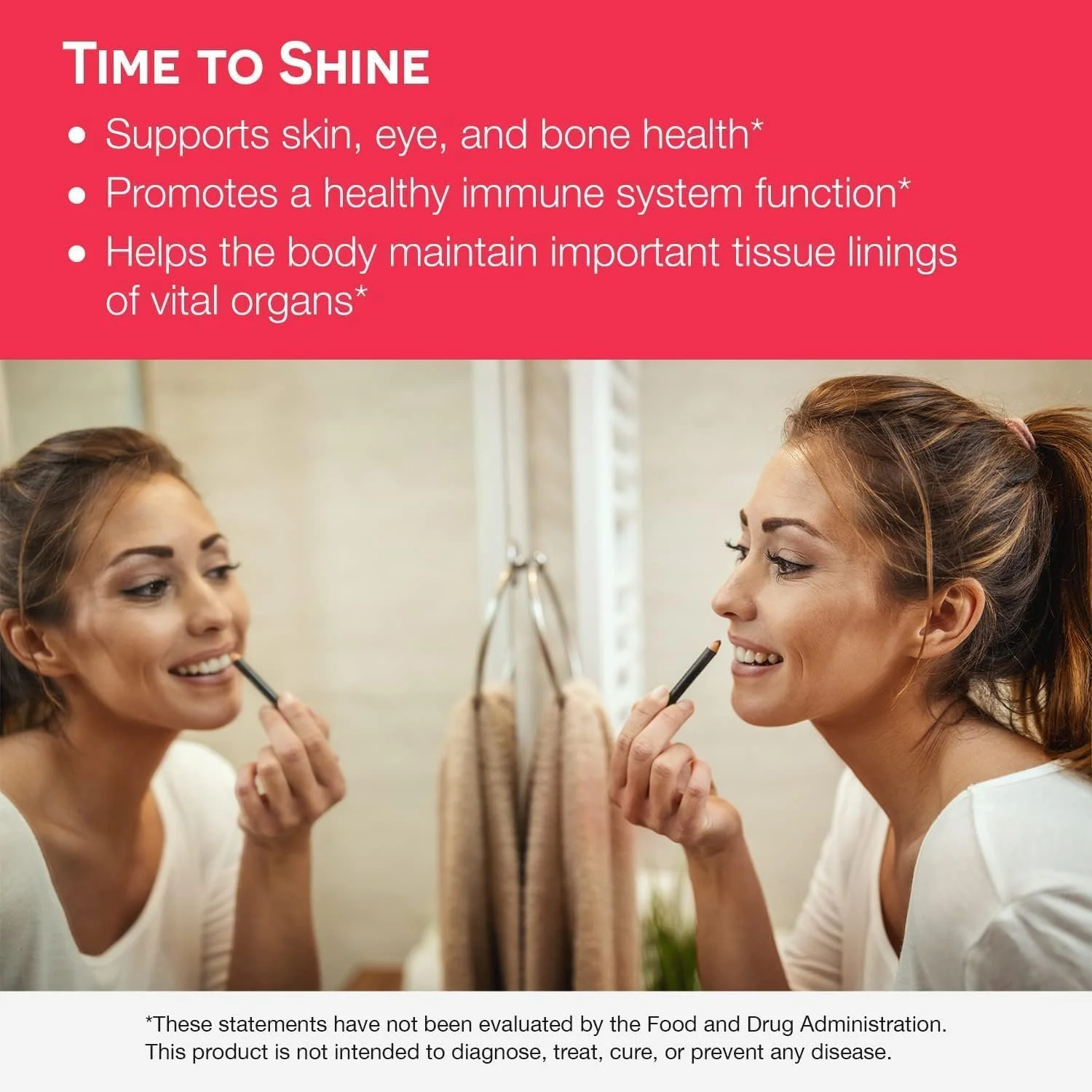 مکمل ویتامین آ 5000 واحد بین المللی ای زی ملتس - مکمل ویتامین آ حل شدنی برای حمایت از سلامت سیستم ایمنی، پوست و چشم - مکمل های ویتامین آ گیاهی - قرص های ویتامین آ بدون شکر