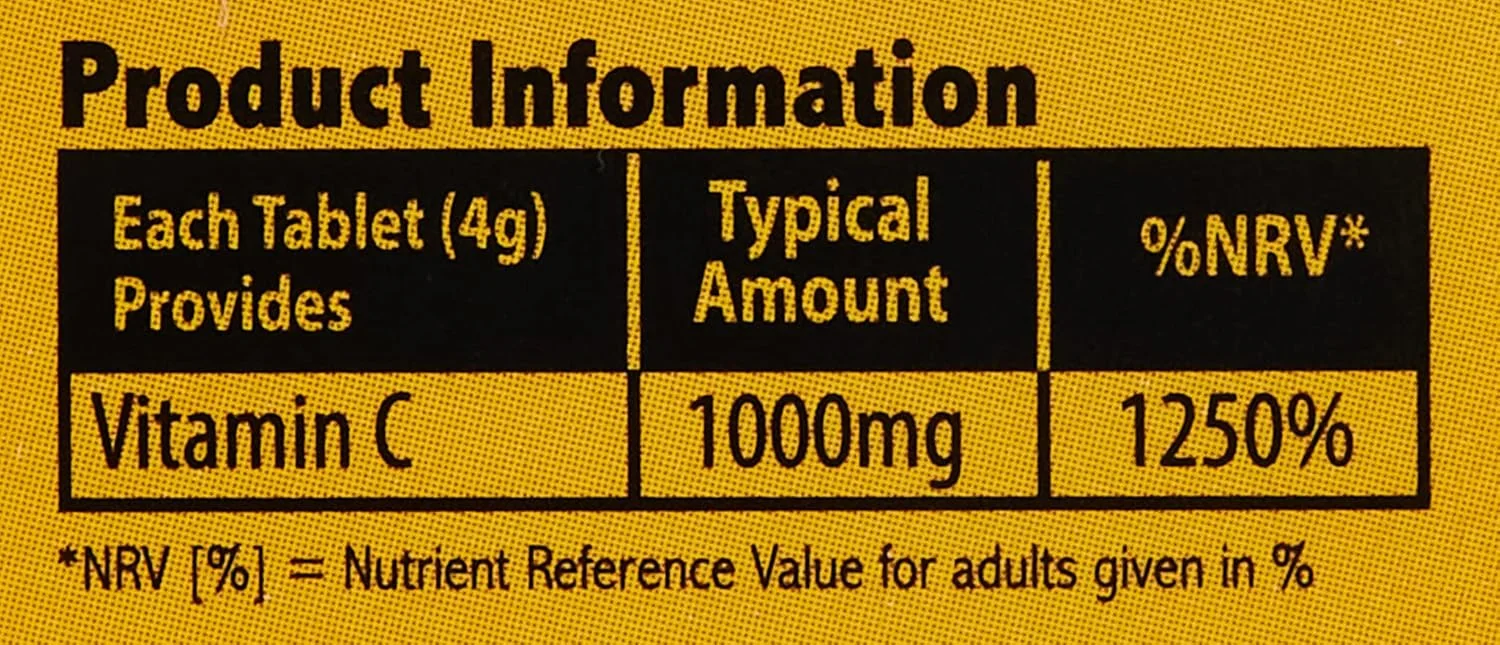 قرص جوشان ویتامین C با طعم پرتقال سان شاین نوتریشن، 20 عدد در بسته (2 بسته) - x2 بطری حاوی 1000 میلی گرم ویتامین C (40 قرص)