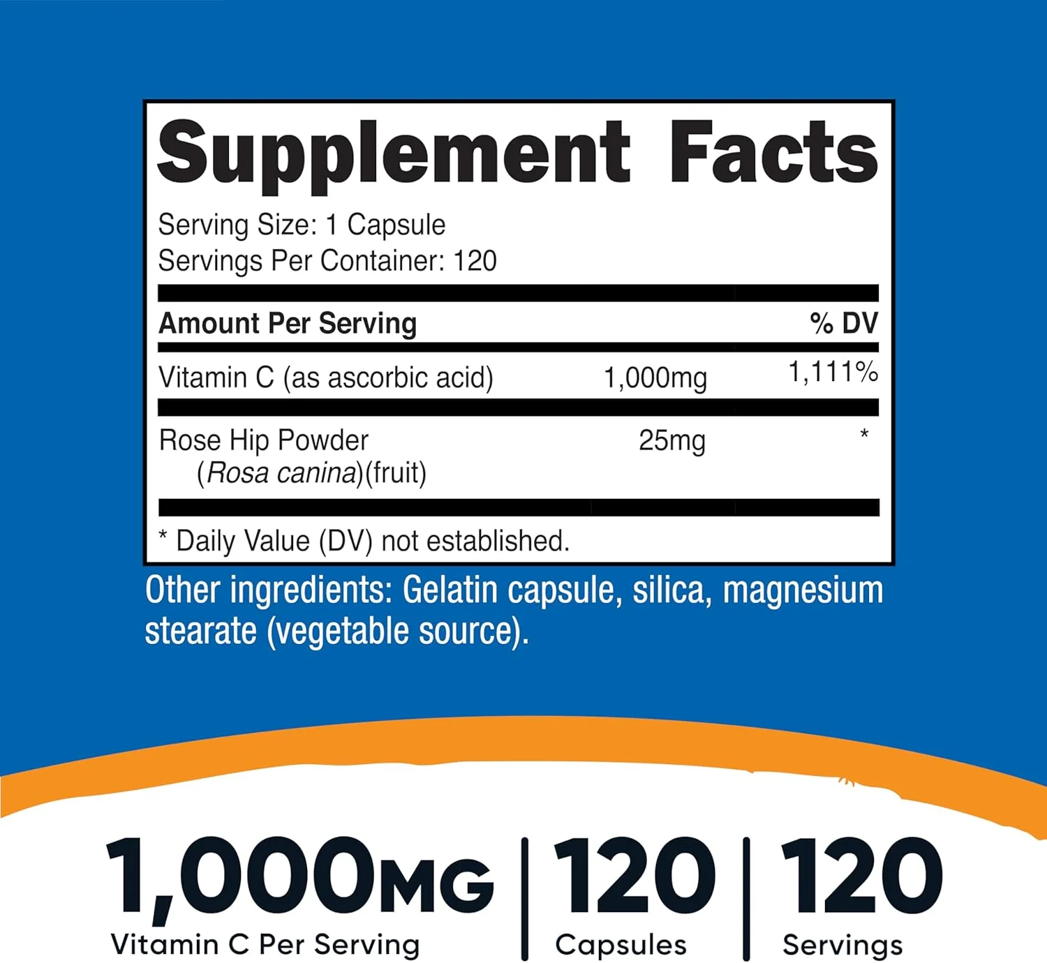 نوتریکاست ویتامین C به همراه گل رز 1025 میلیگرم، 120 کپسول - ویتامین C 1000 میلیگرم، گل رز 25 میلیگرم، ممتاز، غیر تراریخته، مکمل بدون گلوتن… نوتریکاست ویتامین C به همراه گل رز 1025 میلیگرم، 120 کپسول - ویتامین C 1000 میلیگرم، گل رز 25 میلیگرم، ممتاز، غیر تراریخته، مکمل بدون گلوتن…