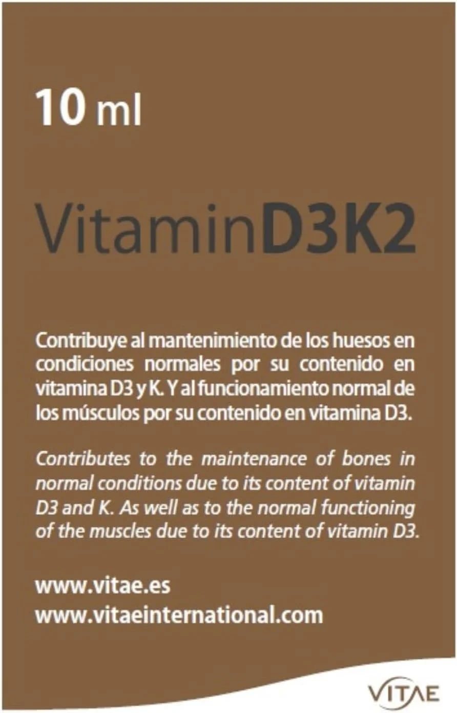 ویتامین D3K2 ویتا 10 میلی لیتر