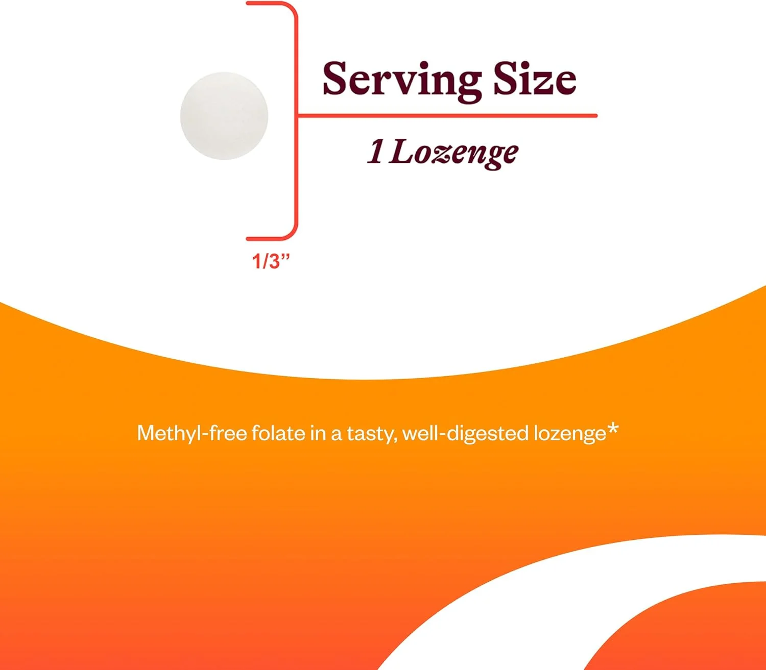 اسید فولینیک Seeking Health، 1360 میکروگرم DFE اسید فولینیک برای حمایت از سطح هموسیستئین، متیلاسیون، عملکرد شناختی و انرژی، وگان و گیاهخواری (60 قرص مکیدنی)